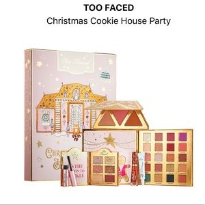 Too Faced Christmas Cookie House Party set